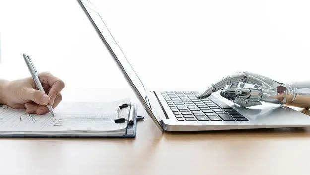 ai writing a