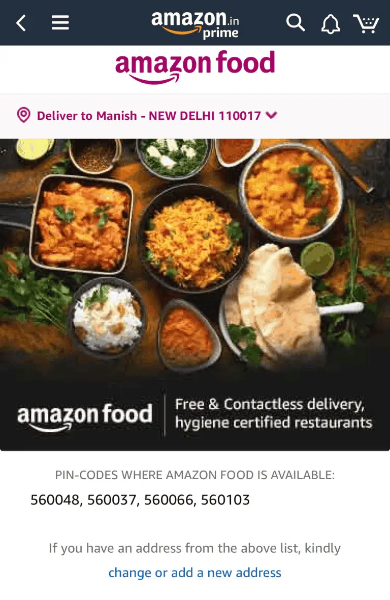 amazon food