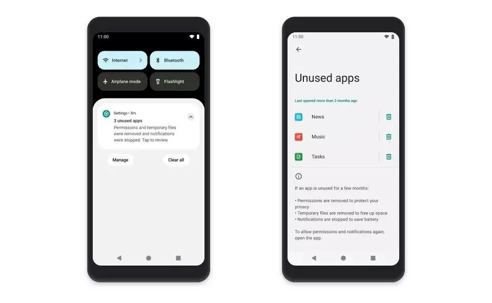 android 12 go edition unused apps
