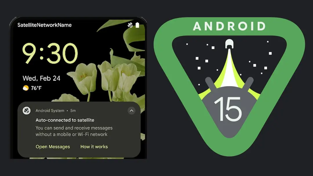 android 15 sos e