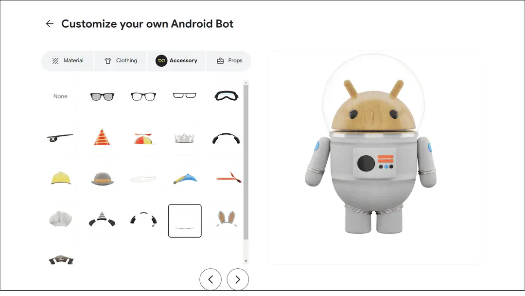 android bot accessory