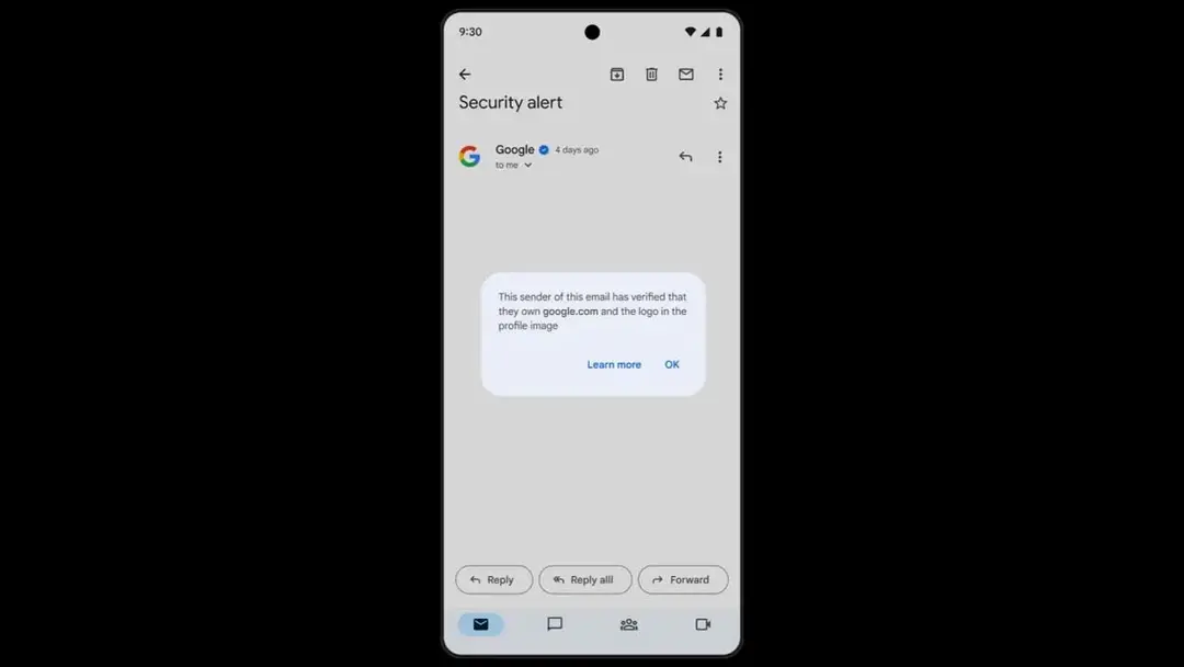 android ve ios icin gmail mavi tik 3