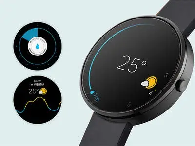 android watch face 1x