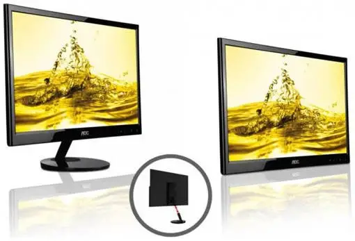 aoc e2251fwu usb powered lcd monitor with usb connector