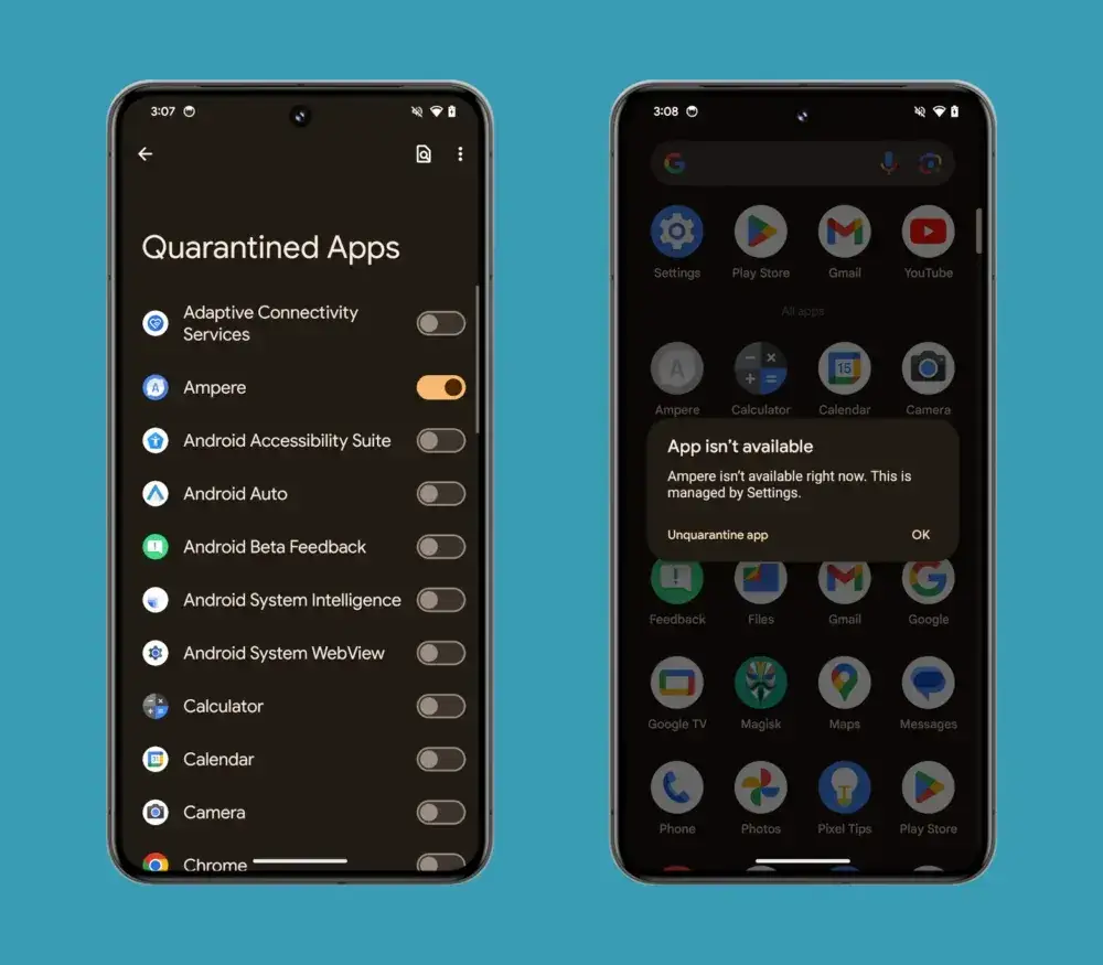 app quarantin