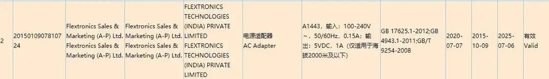 apple 5w charger