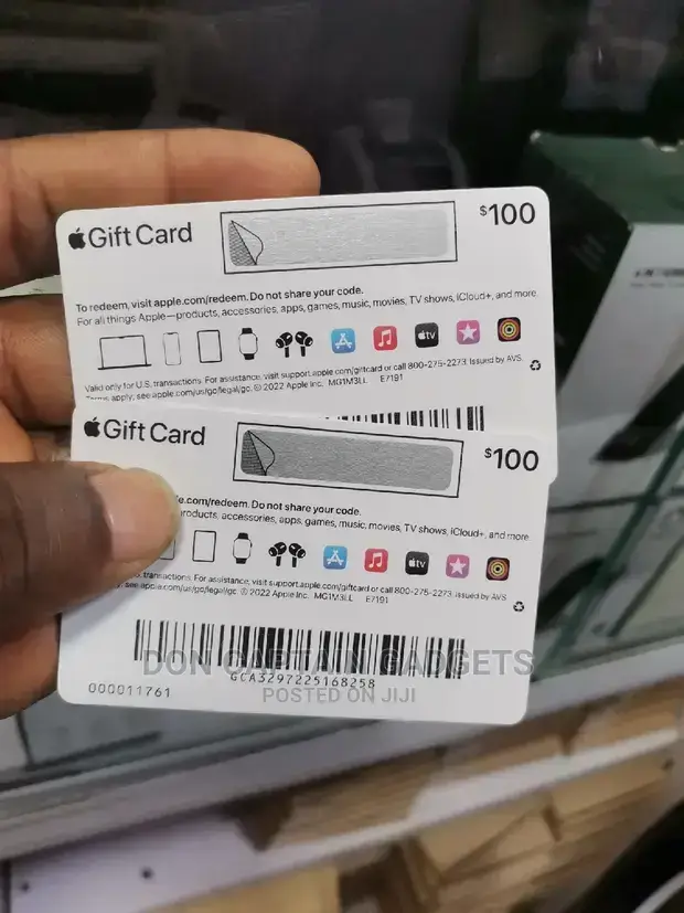 apple gift card jiji