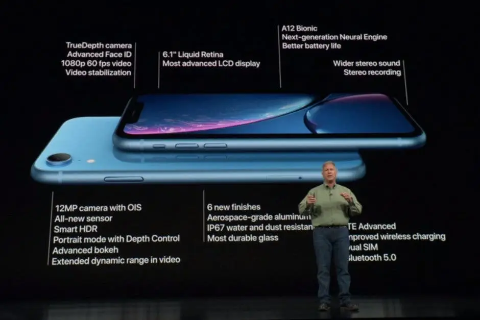 apple iphone xr is now official lcd screen face id plenty of colors