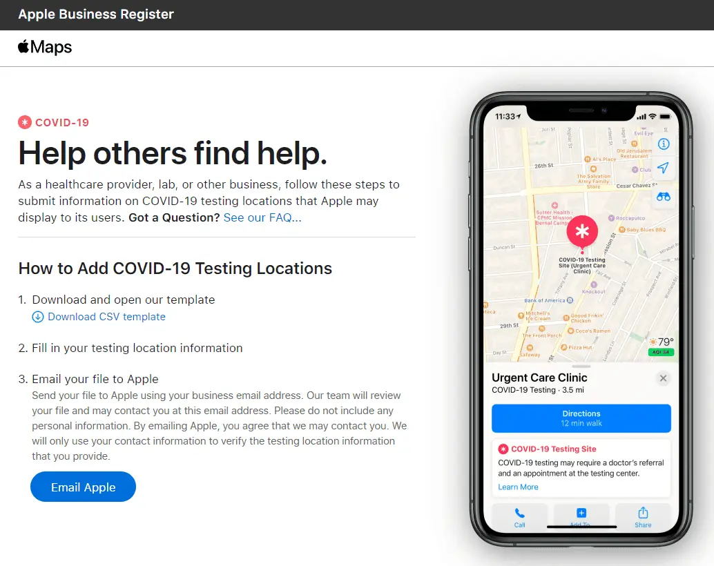 apple maps