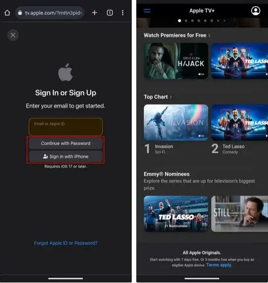apple tv a