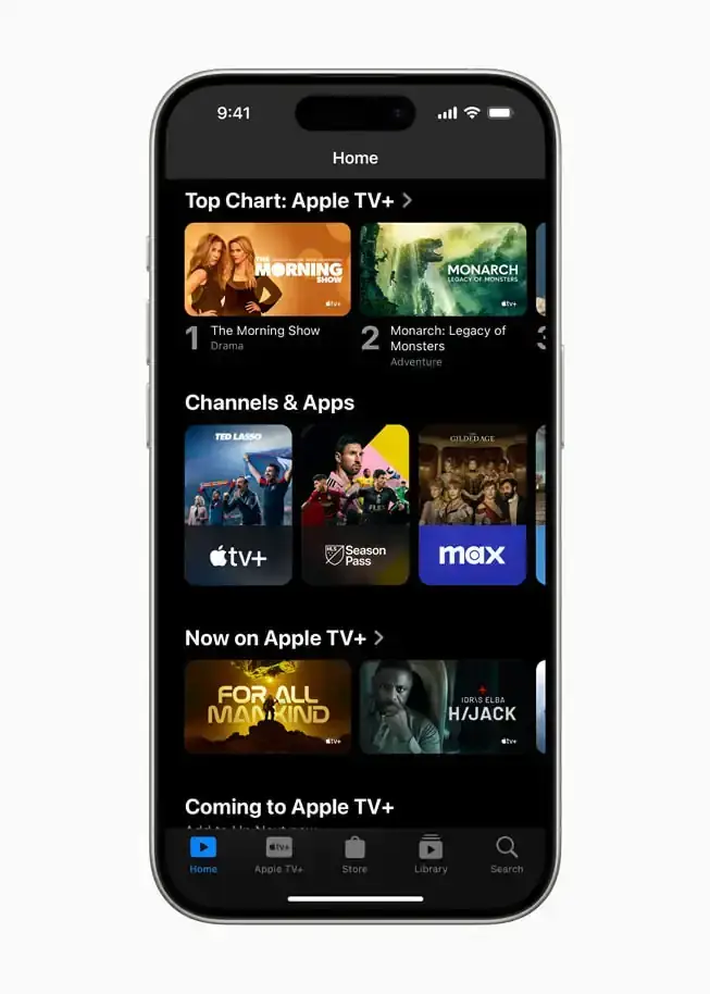 apple tv app b
