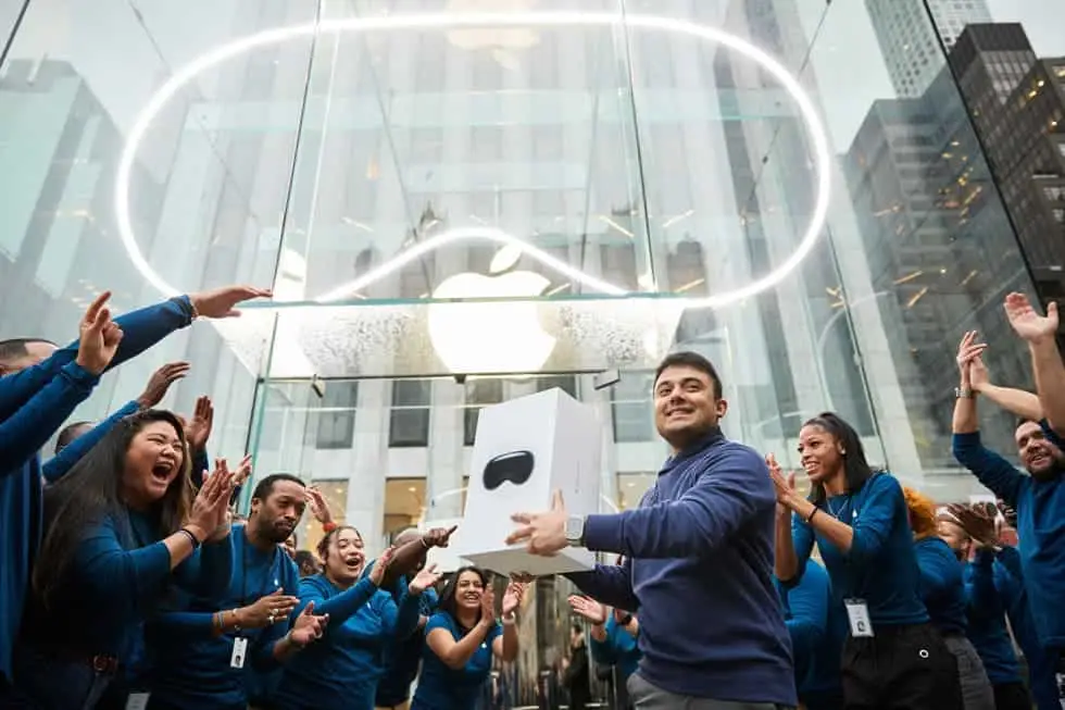 apple vision pro availability first customer
