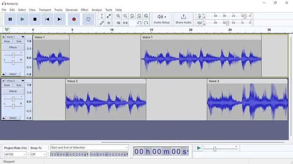 audacity free pc program