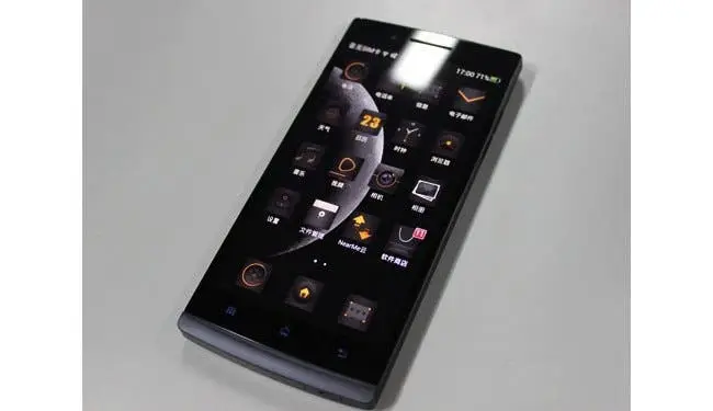 black oppo find 5 photo