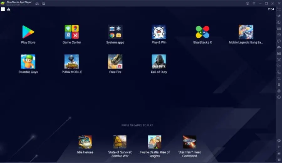 bluestacks android emulator