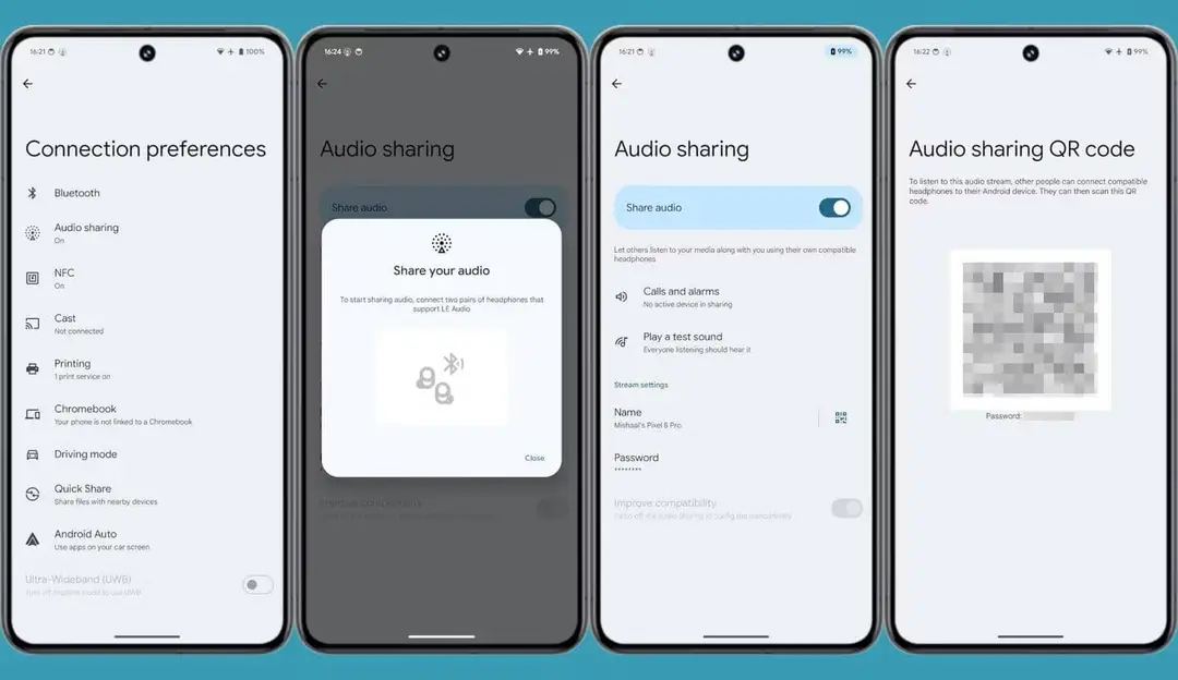bluetoot auracast on android 15