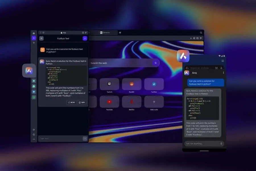 browser ai aria