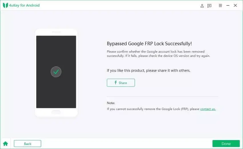 bypass google frp lock successful