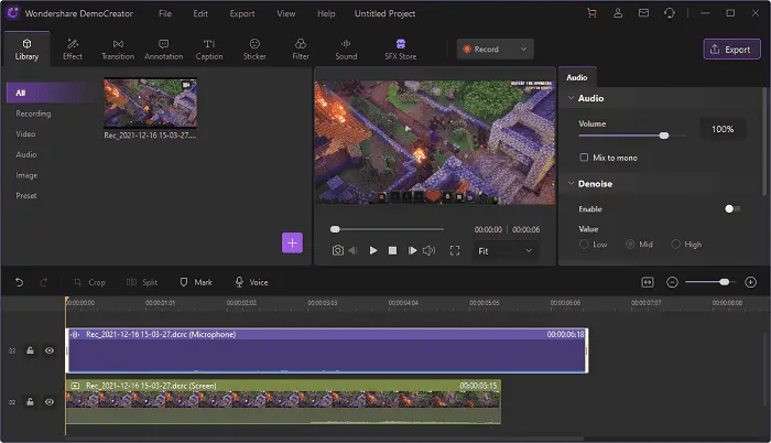 capture video game democreator 5