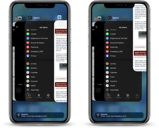 close all background apps
