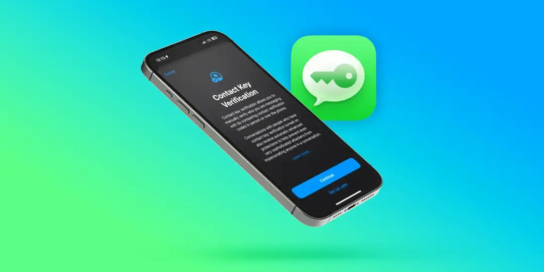 contact key verification on ios 172