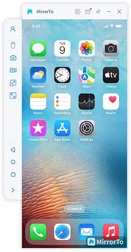control iphone from computer with mirrorto