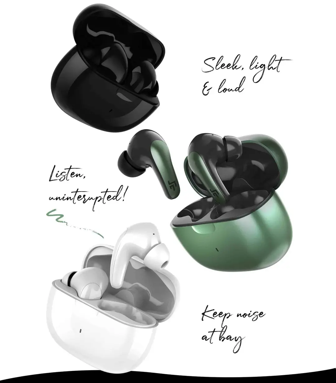 crossbeats epic lite tws earphones colors