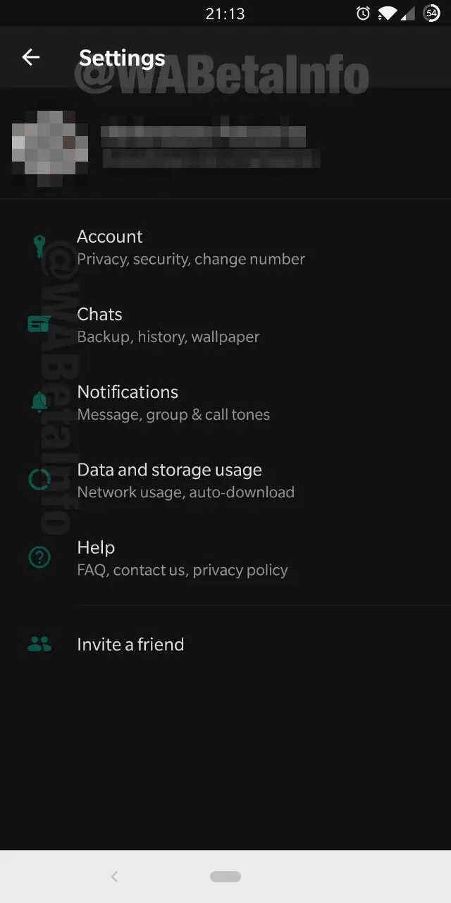 darkmode android main settings v2