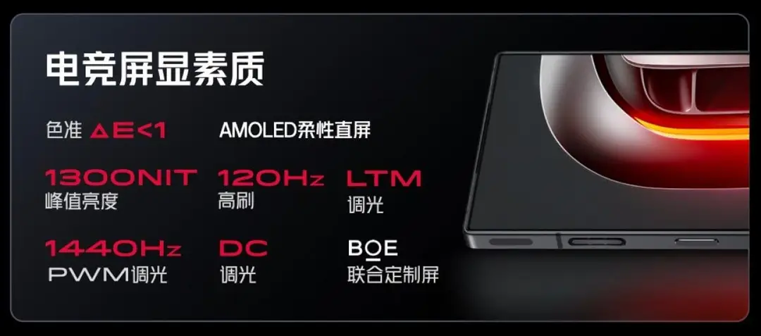 display of nubia red magic 8s pro linuep
