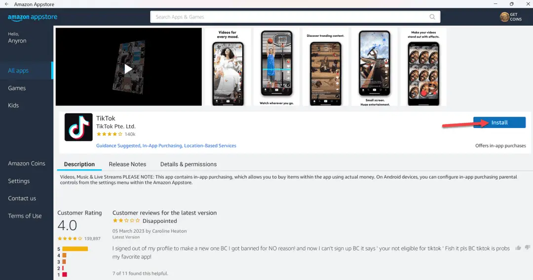download android apps on windows