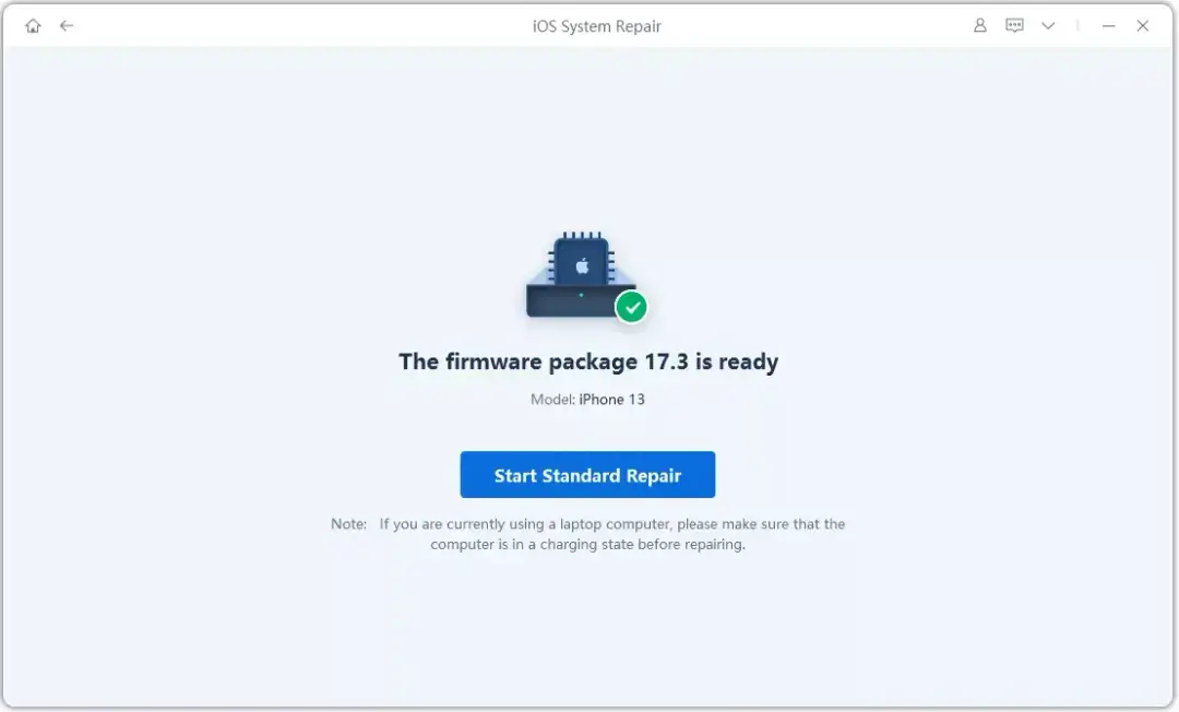 download the required firmware