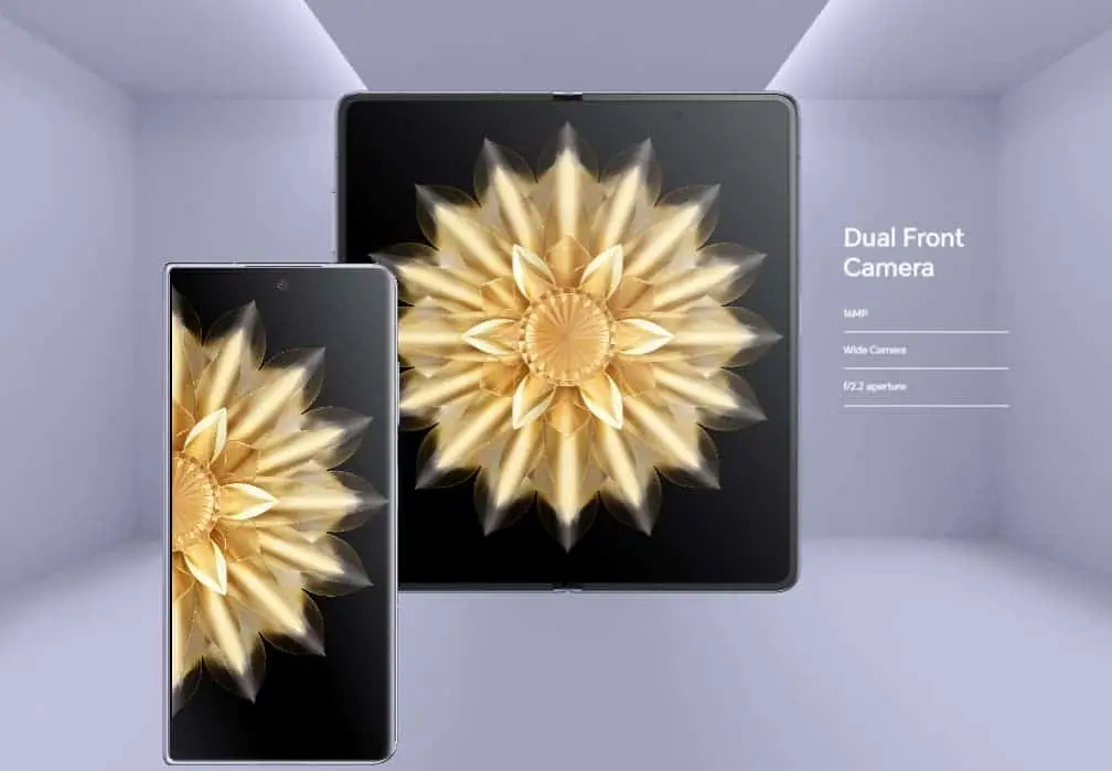 dual front cameras