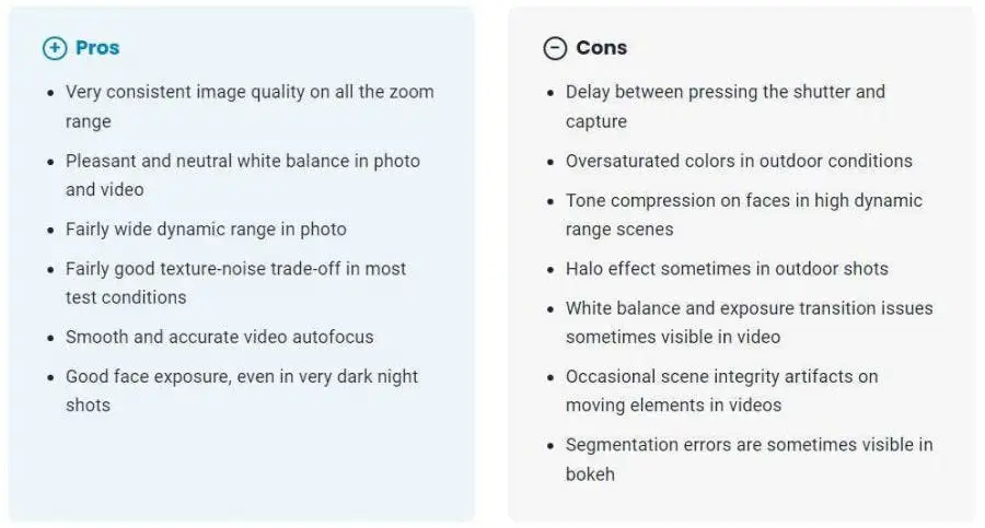 dxomark notes about xiaomi 13 ultra