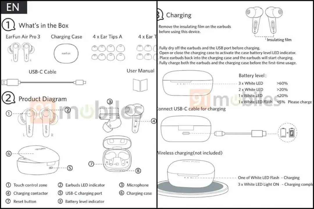 earfun air pro 3 manual leaked
