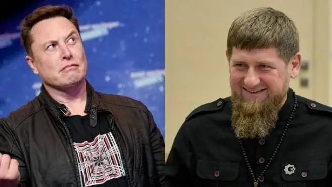 elon musk y ramzan kadyrov