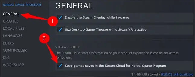 enabling cloud sync