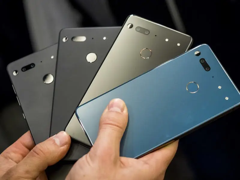 essential phone colors back 2018