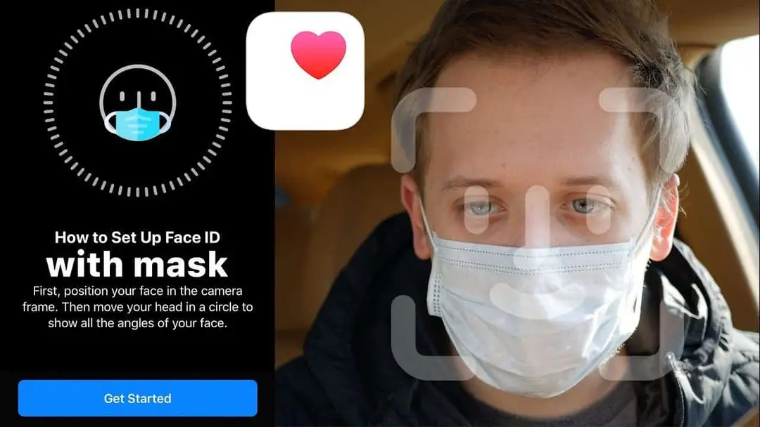 face id with mask a