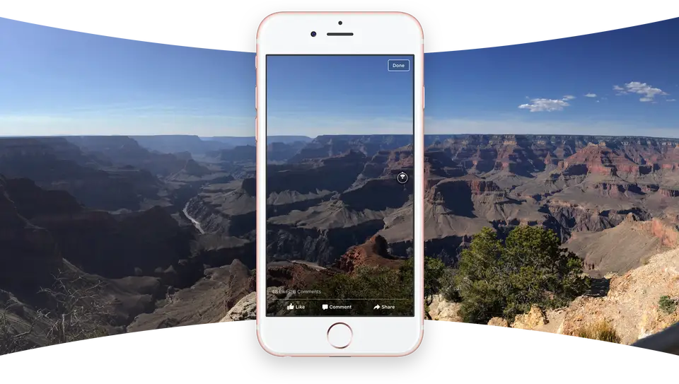facebook 360 degree photos virtual reality newsfeed update