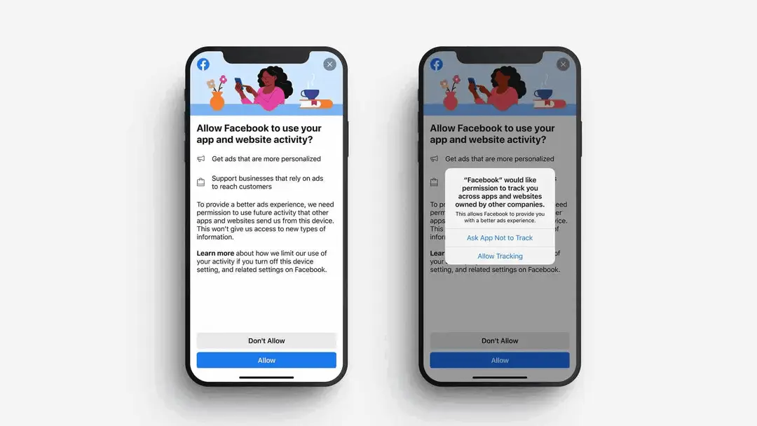 facebook ad tracking prompt