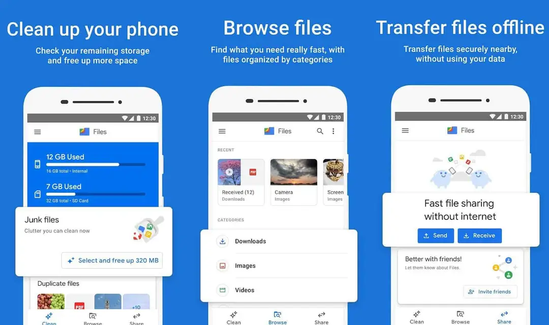 files go app