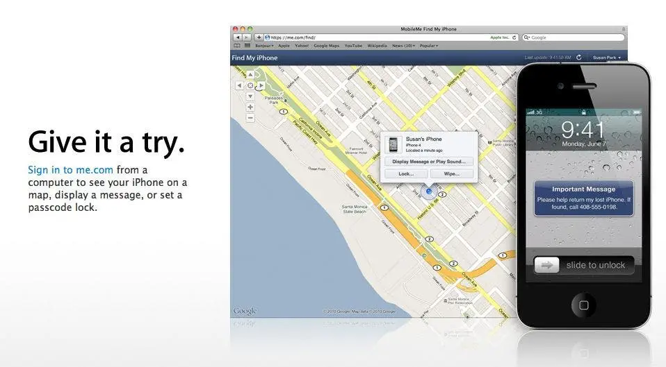 find my iphone in china set up