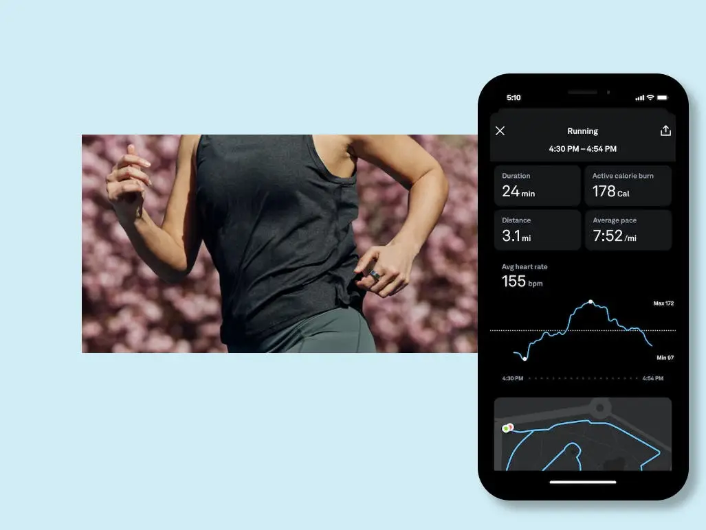 fitness tracking with smart rings