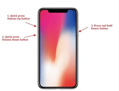 force restart for modern iphone