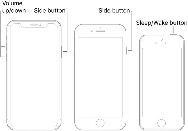 force restarting your iphone