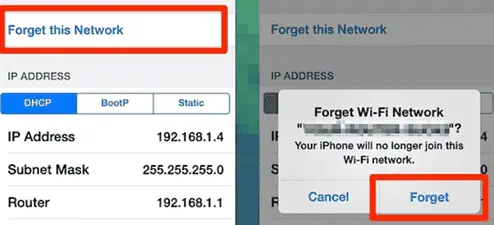 forget the network
