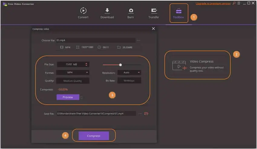 free mp4 compressor