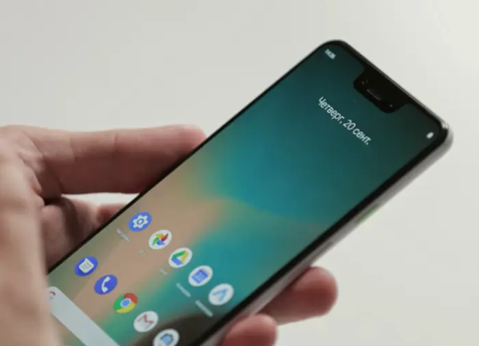 frontal google pixel 3 1 1