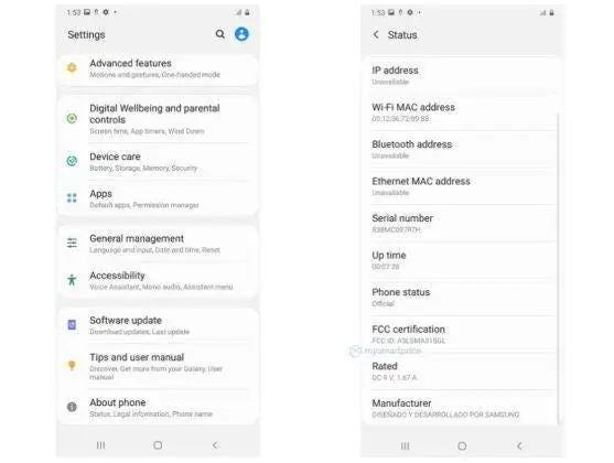 galaxy a31 fcc 2
