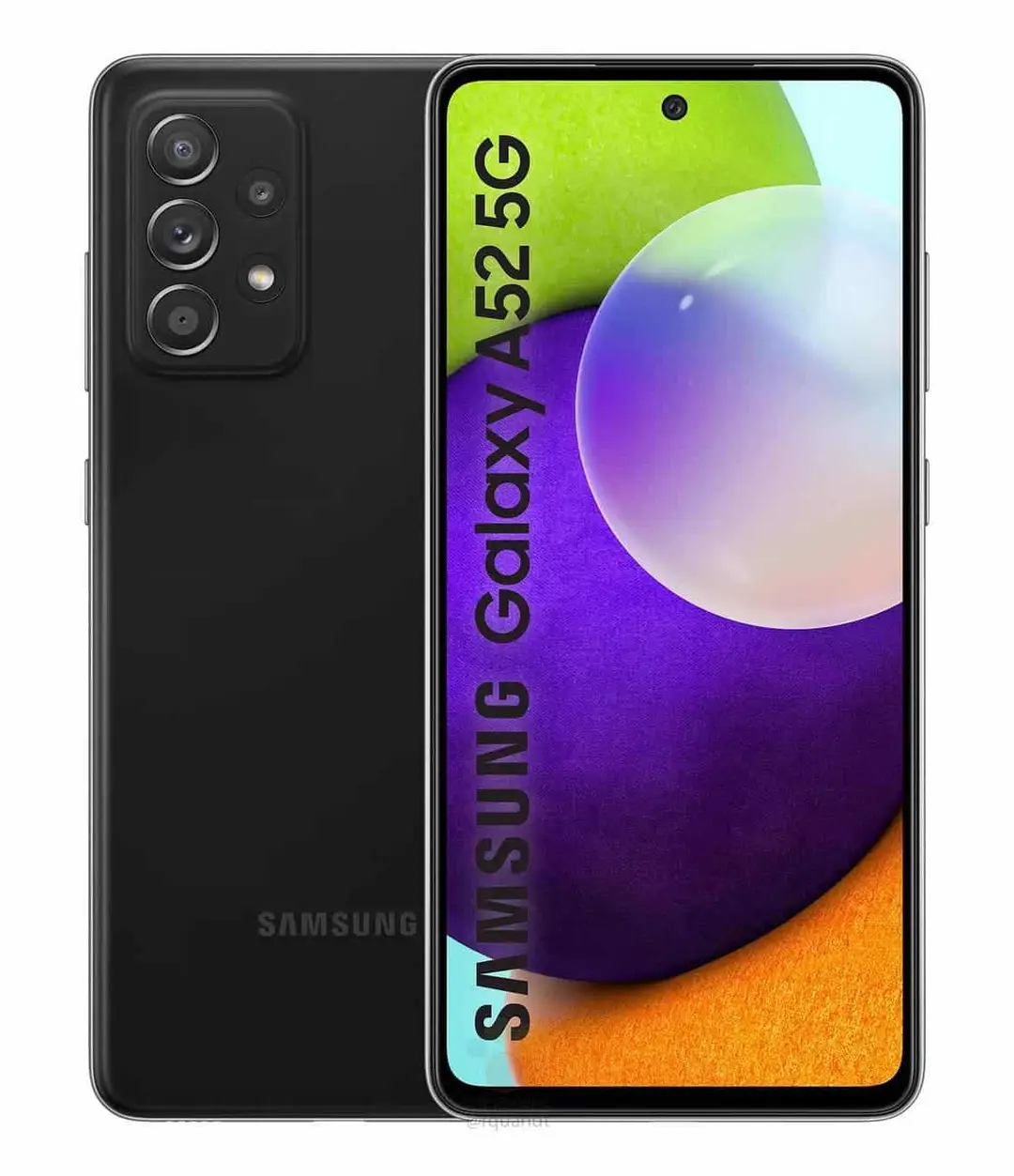 galaxy a52 5g renders